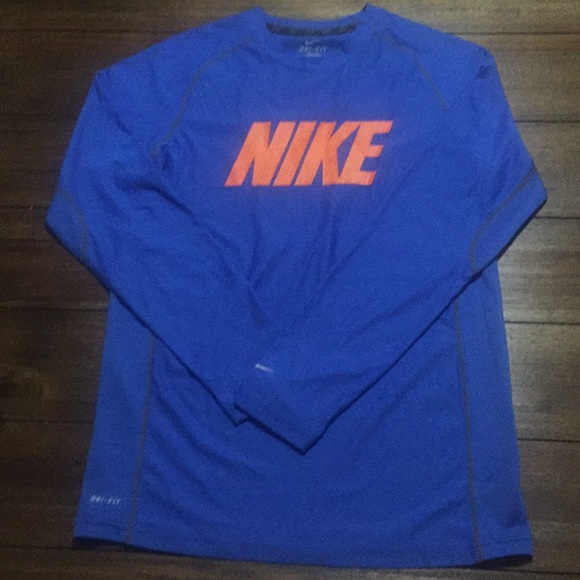 Nike Other - NIKE DRI FIT athletic shirt in royal blue